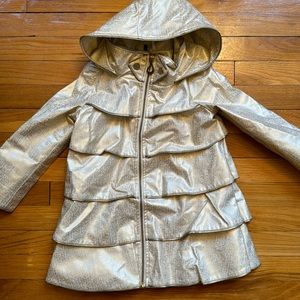 ⭐️ OIL & WATER GIRLS GOLD RAINCOAT